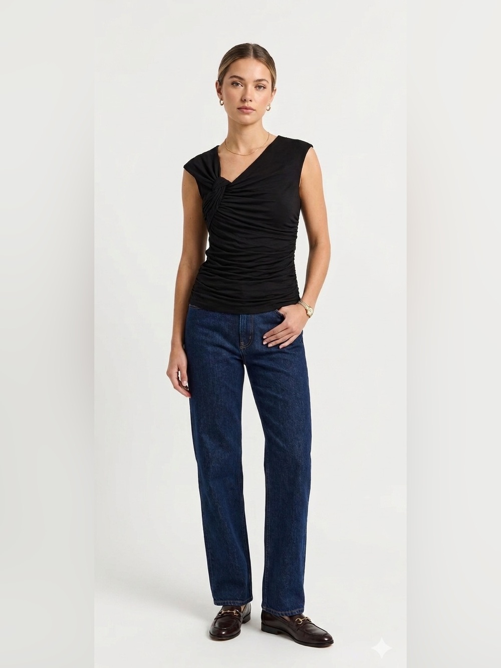 Bailey 44 (a Revolve brand) Ruched Blouse